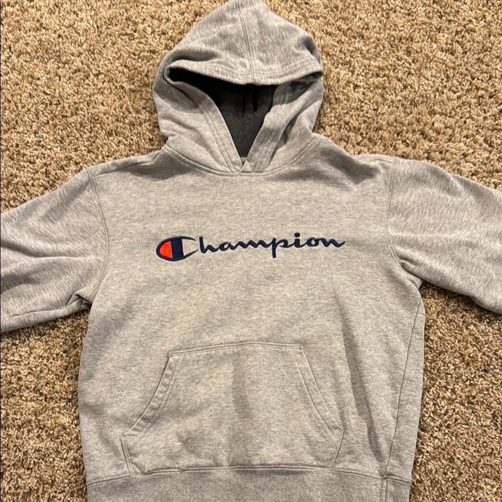 Champion Gray Hoodie